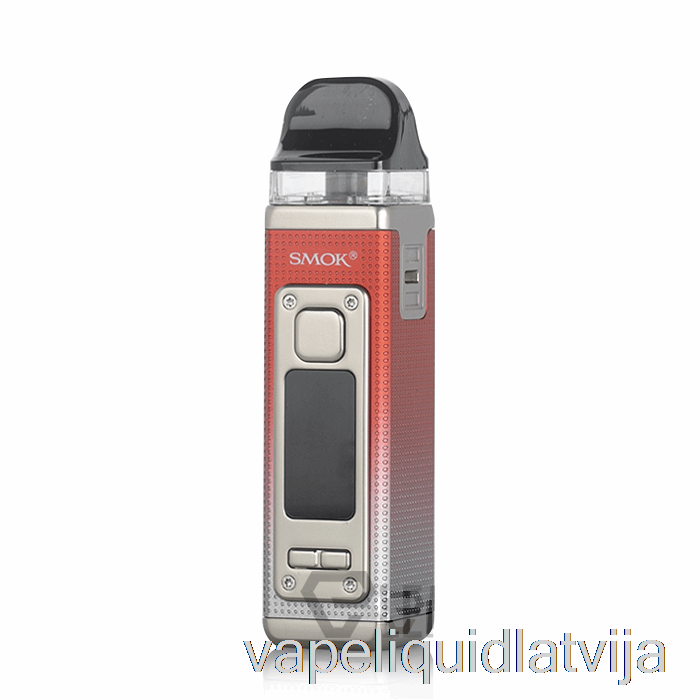 Smok Rpm 4 60w Pod System Sudraba Sarkans Vape šķidrums